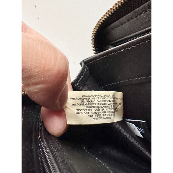 KATE SPADE Neda Black Leather Studded Continental Wallet - Picture 13 of 14